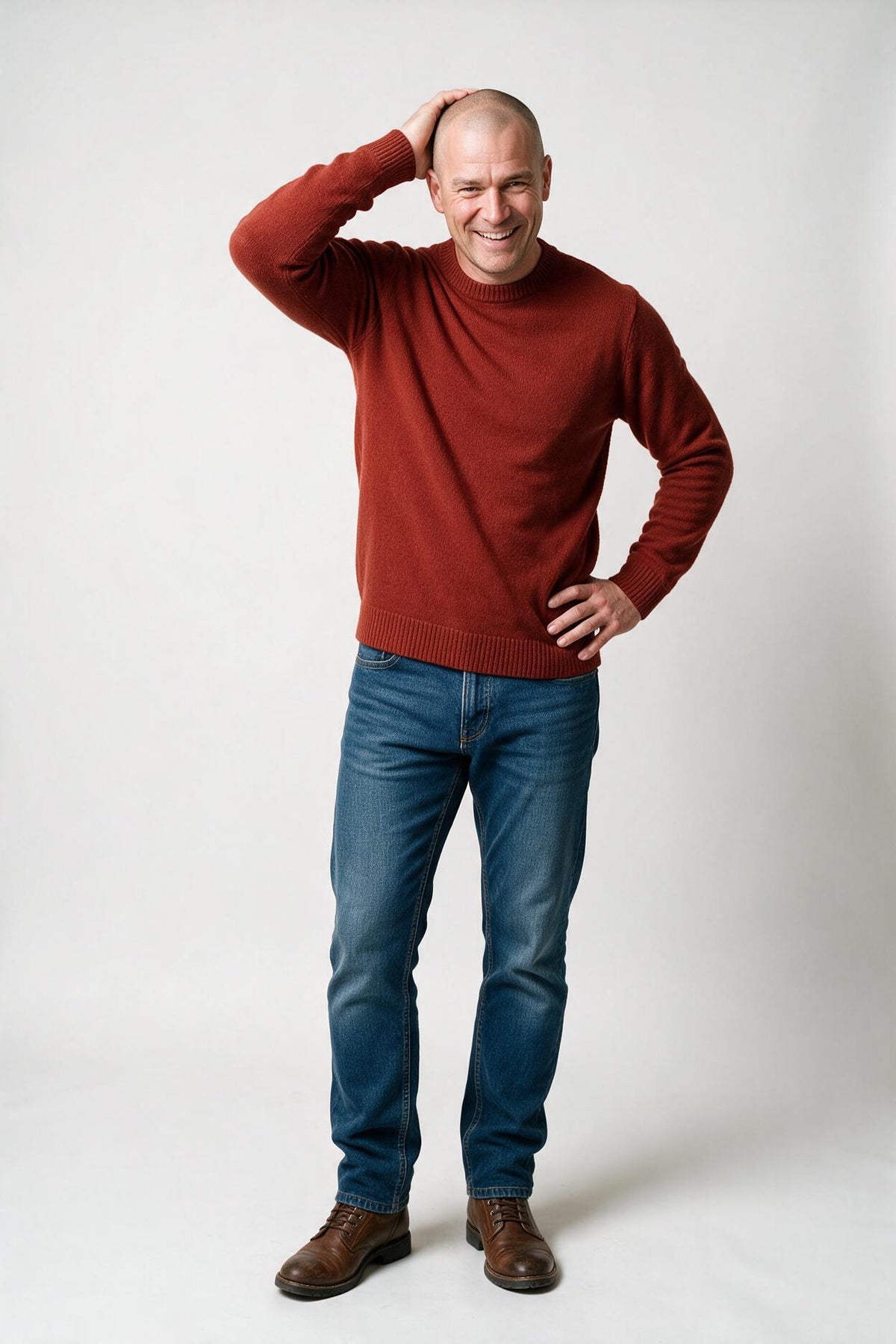 SOLTERI Men's Luxurious Soft Knit Sweater