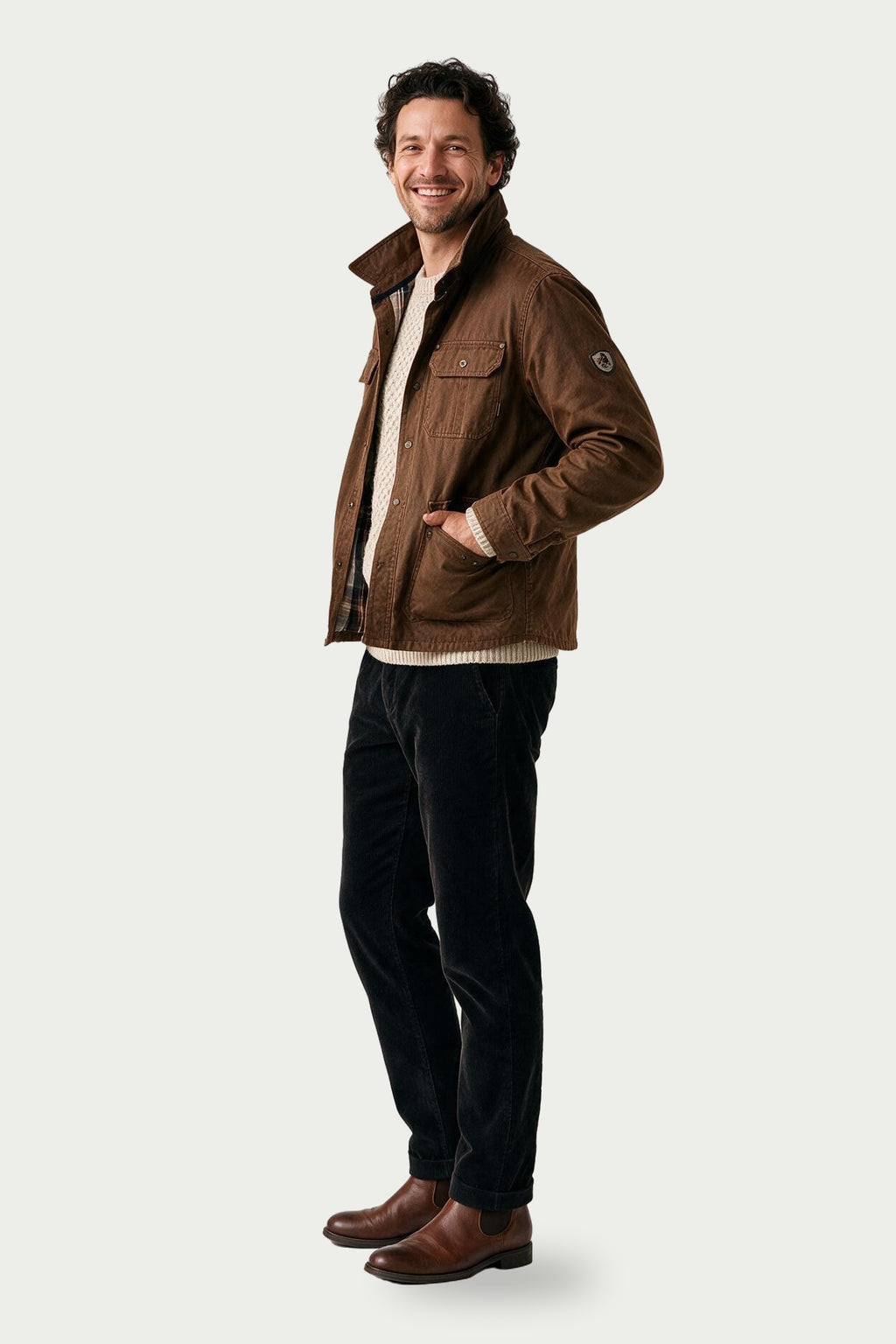 SOLTERI Rutherford - Waxed Trucker Jacket