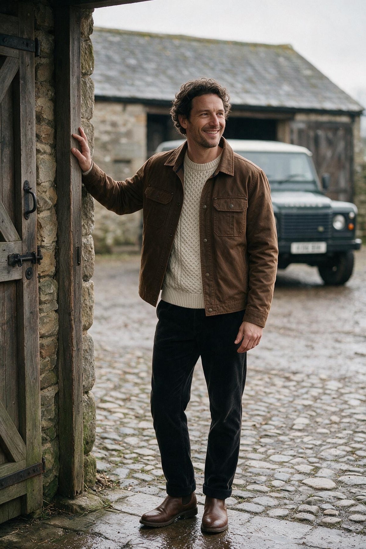SOLTERI Rutherford - Waxed Trucker Jacket