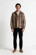 SOLTERI Rutherford - Waxed Trucker Jacket - Brown