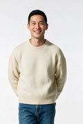 SOLTERI Cranleigh - Dropped-Shoulder Crew Neck Sweater