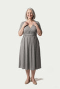 SOLTERI Juliette - Elegant Wrap Front Summer Dress