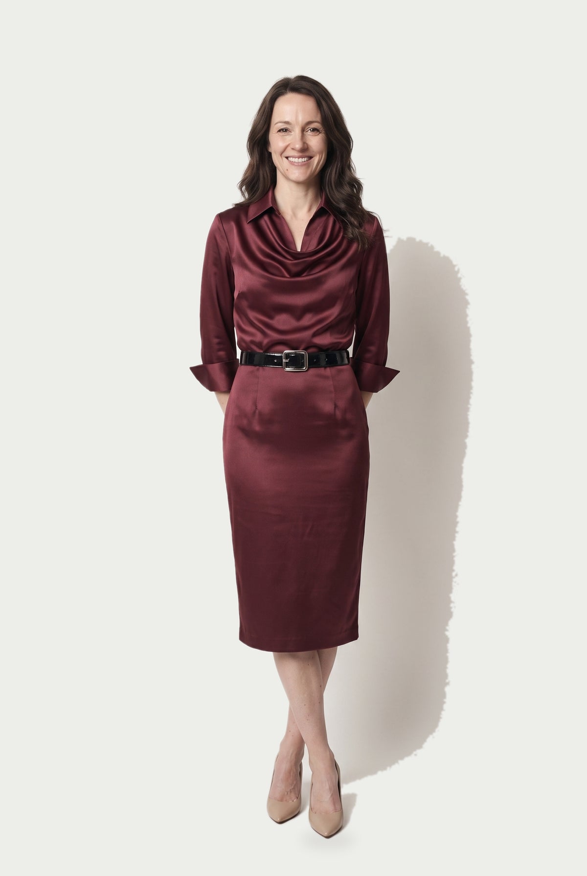 SOLTERI Katherine - Cocktail Midi Dress for Wedding Guests