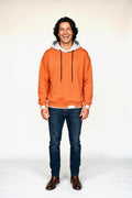 SOLTERI Larkin - Heavyweight Hooded Sweatshirt - Orange