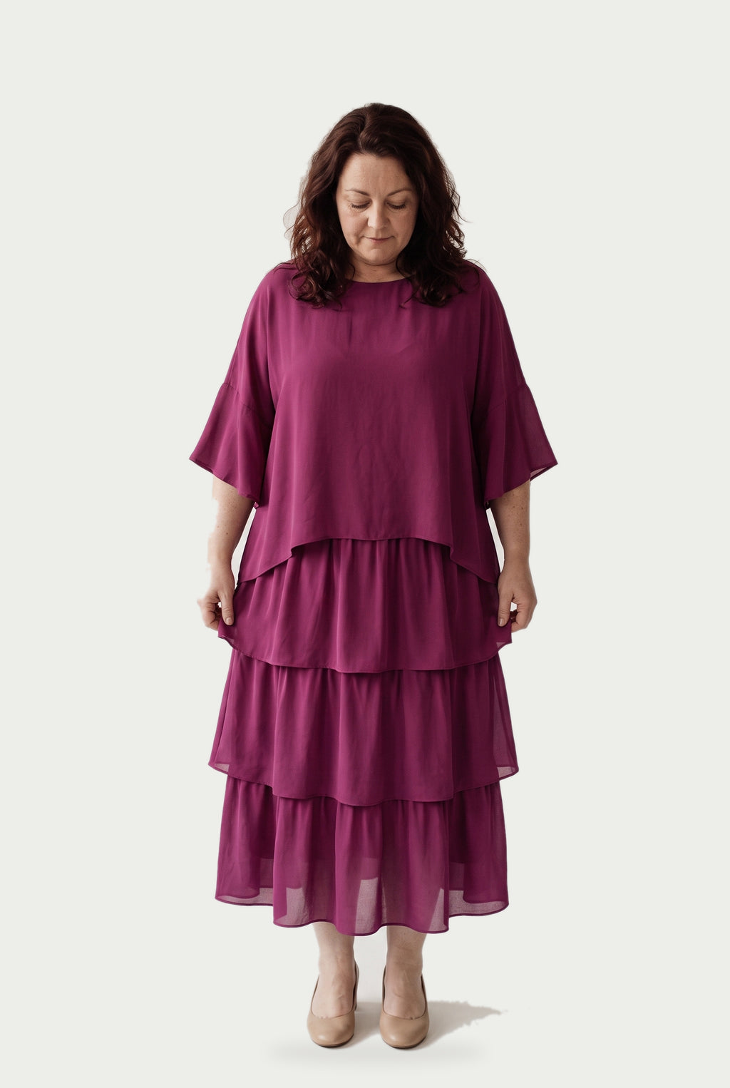 SOLTERI Lily - Tiered Maxi Dress