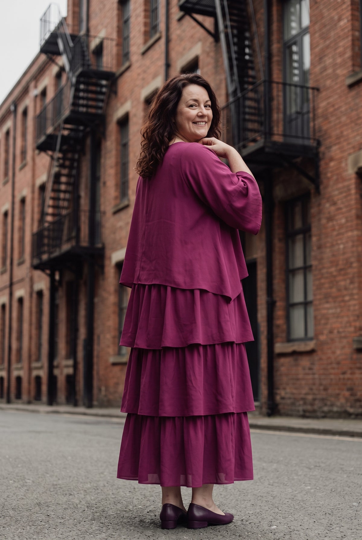 SOLTERI Lily - Tiered Maxi Dress