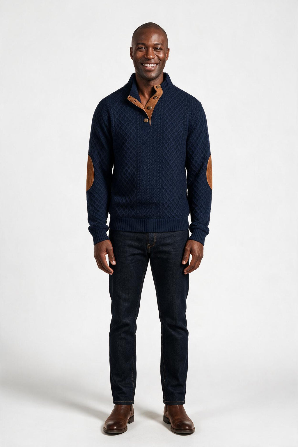 SOLTERI Alessio Romano | Textured Knit Pullover For Men
