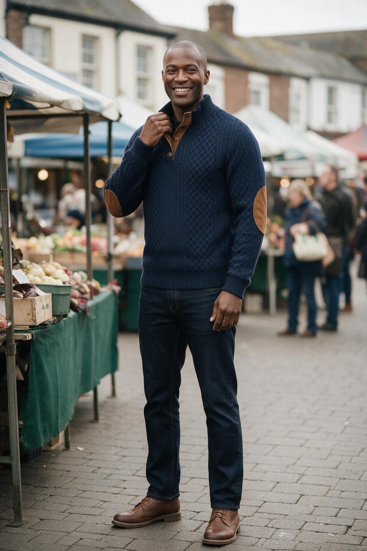 SOLTERI Alessio Romano | Textured Knit Pullover For Men