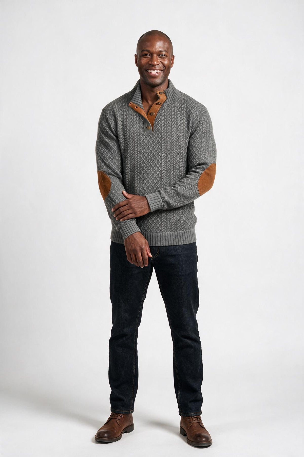 SOLTERI Alessio Romano | Textured Knit Pullover For Men