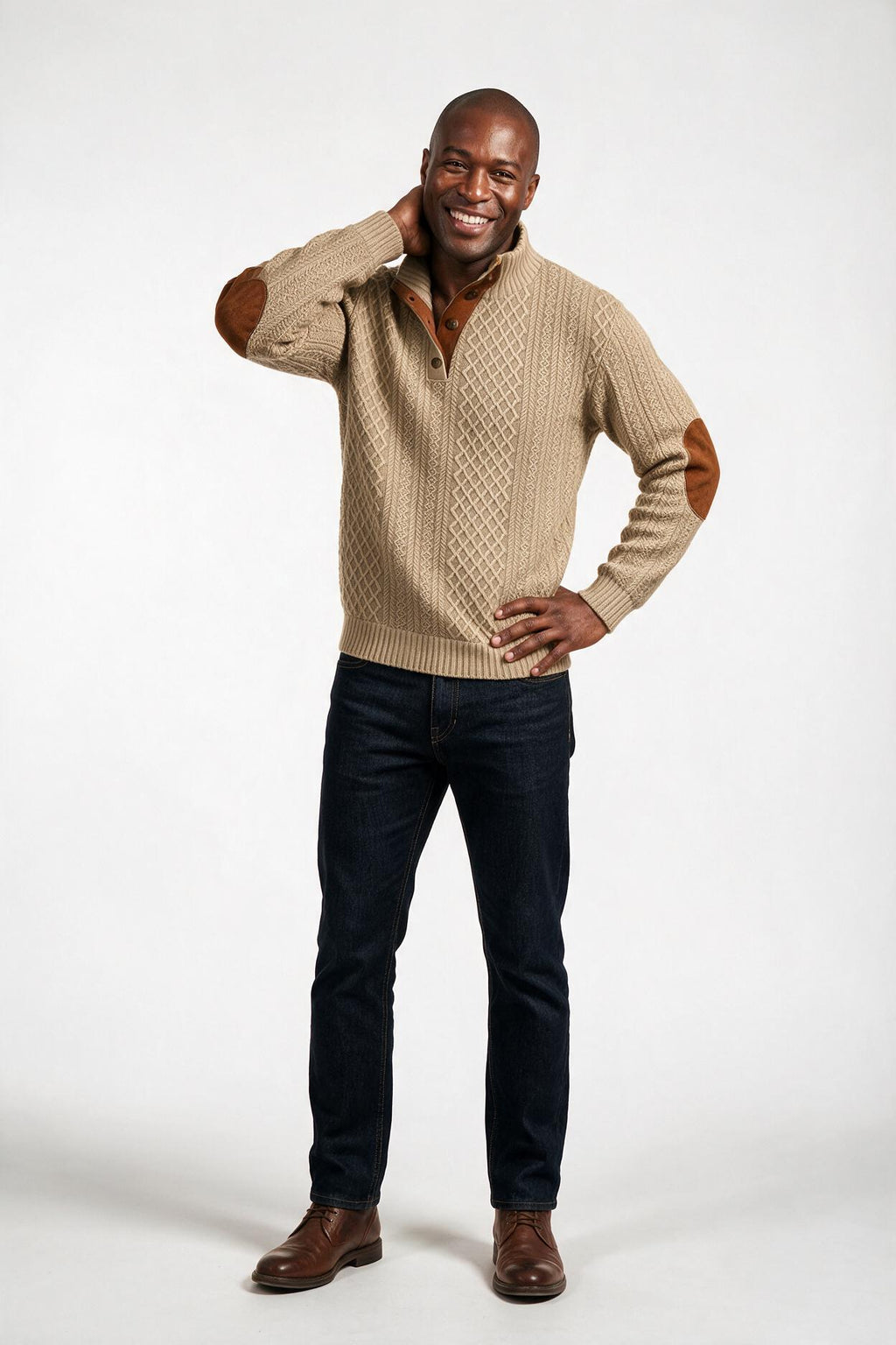 SOLTERI Alessio Romano | Textured Knit Pullover For Men