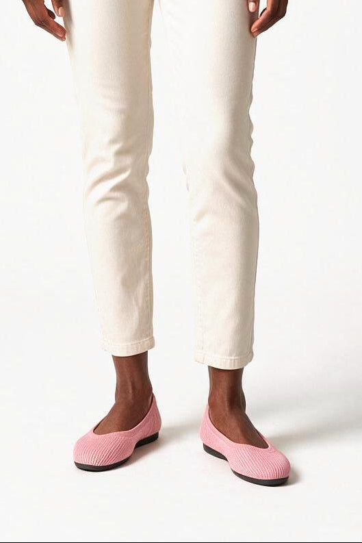 SOLTERI Marceline - Elasticated Ballet Flat - Pink