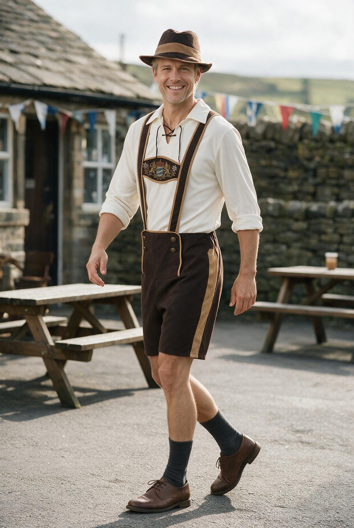 SOLTERI Maximilian - Three-Piece Bavarian Set with Hat