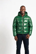 SOLTERI Mowbray - Quilted Hooded Puffer Jacket - Green