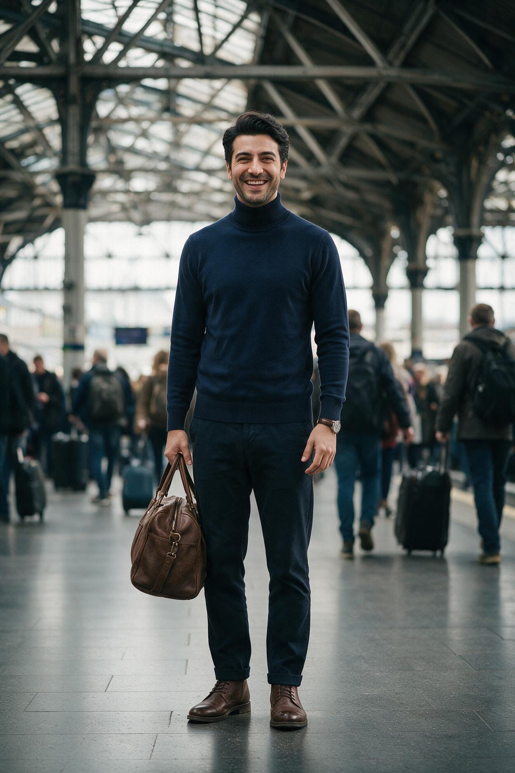 SOLTERI Cashmere Blend Turtleneck – Nordin