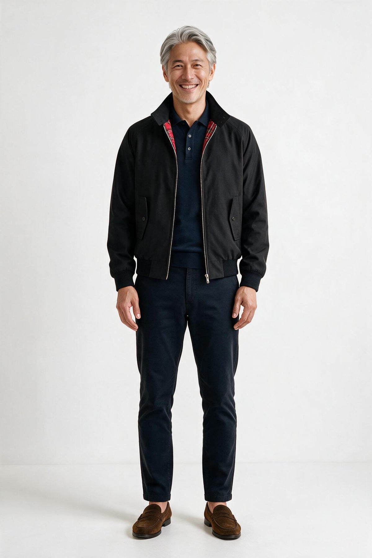 SOLTERI Fletcher - Harrington Jacket - Black