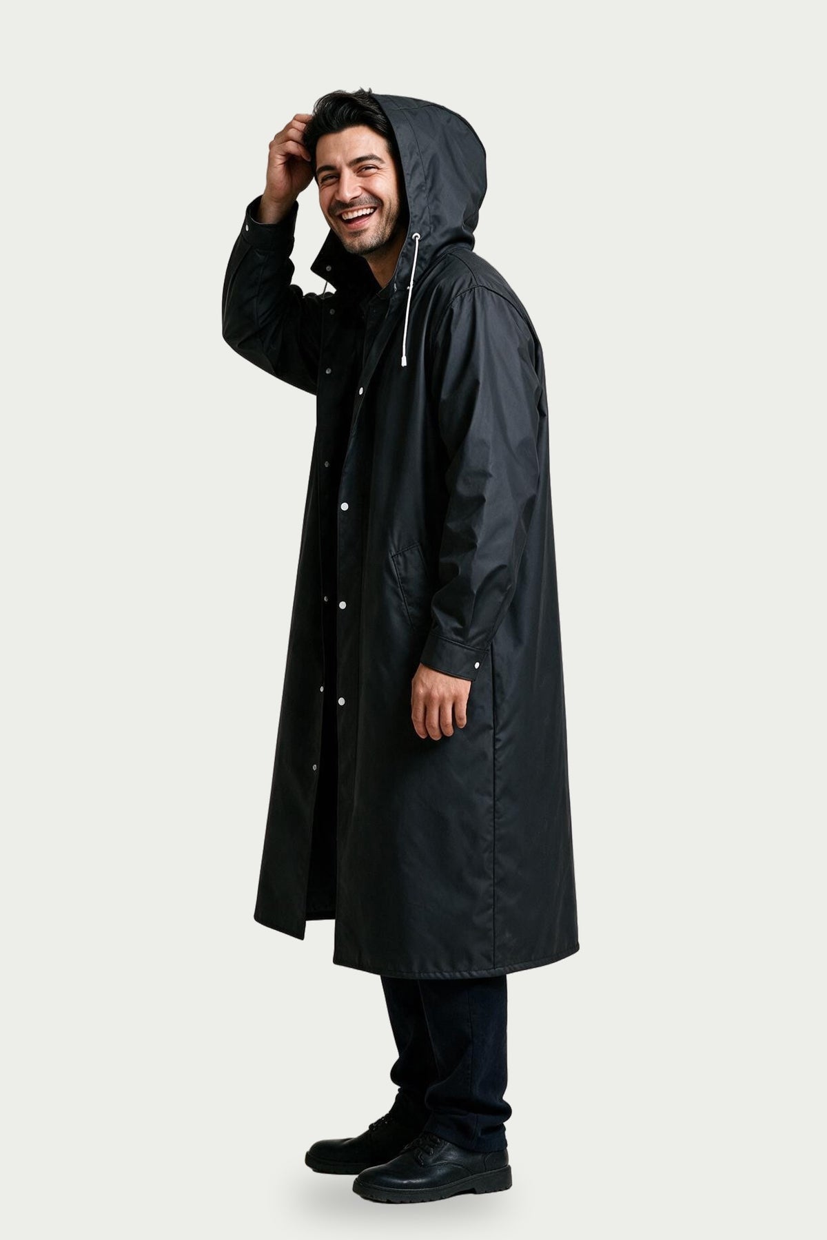 SOLTERI Sutton - Long Hooded Raincoat