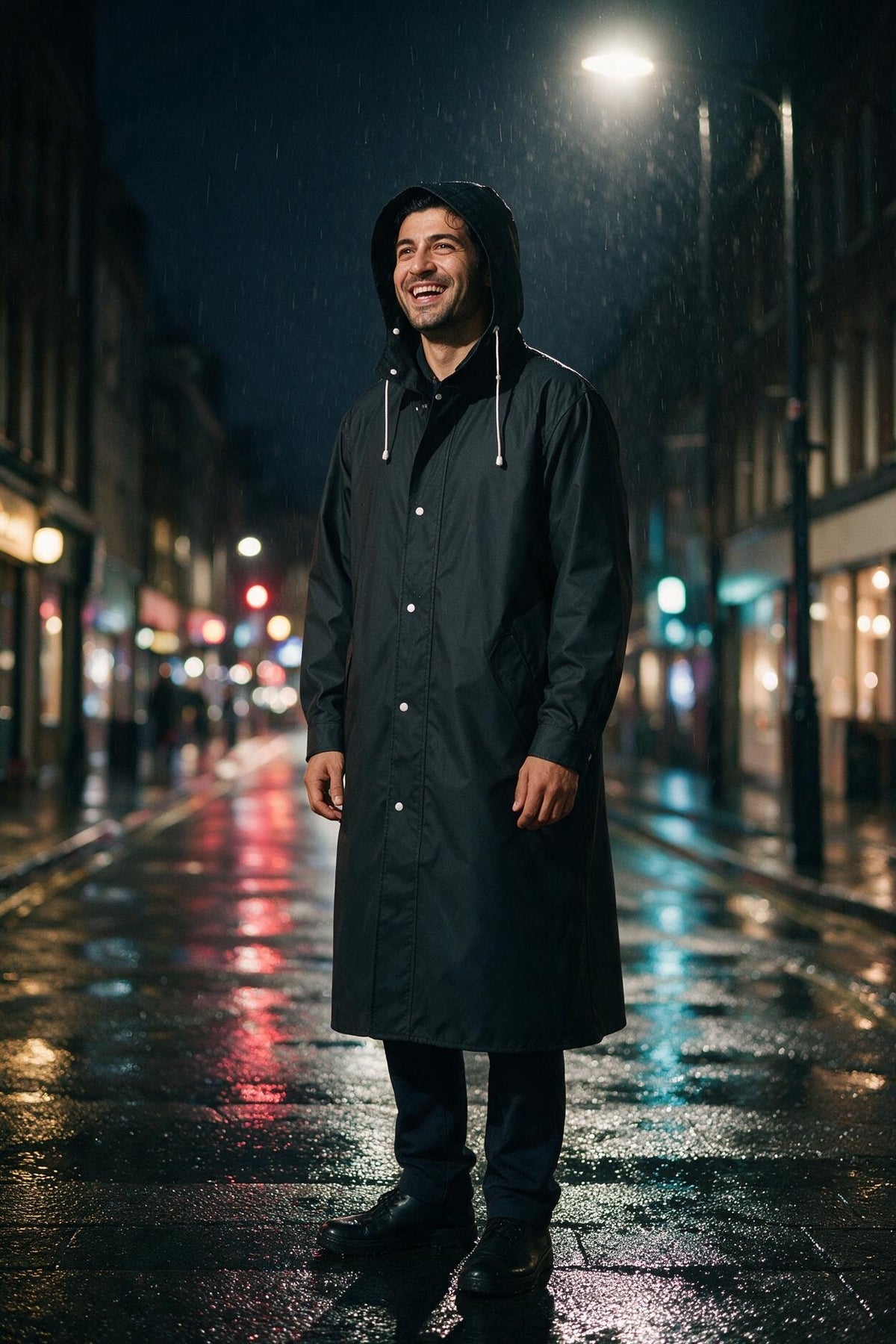 SOLTERI Sutton - Long Hooded Raincoat