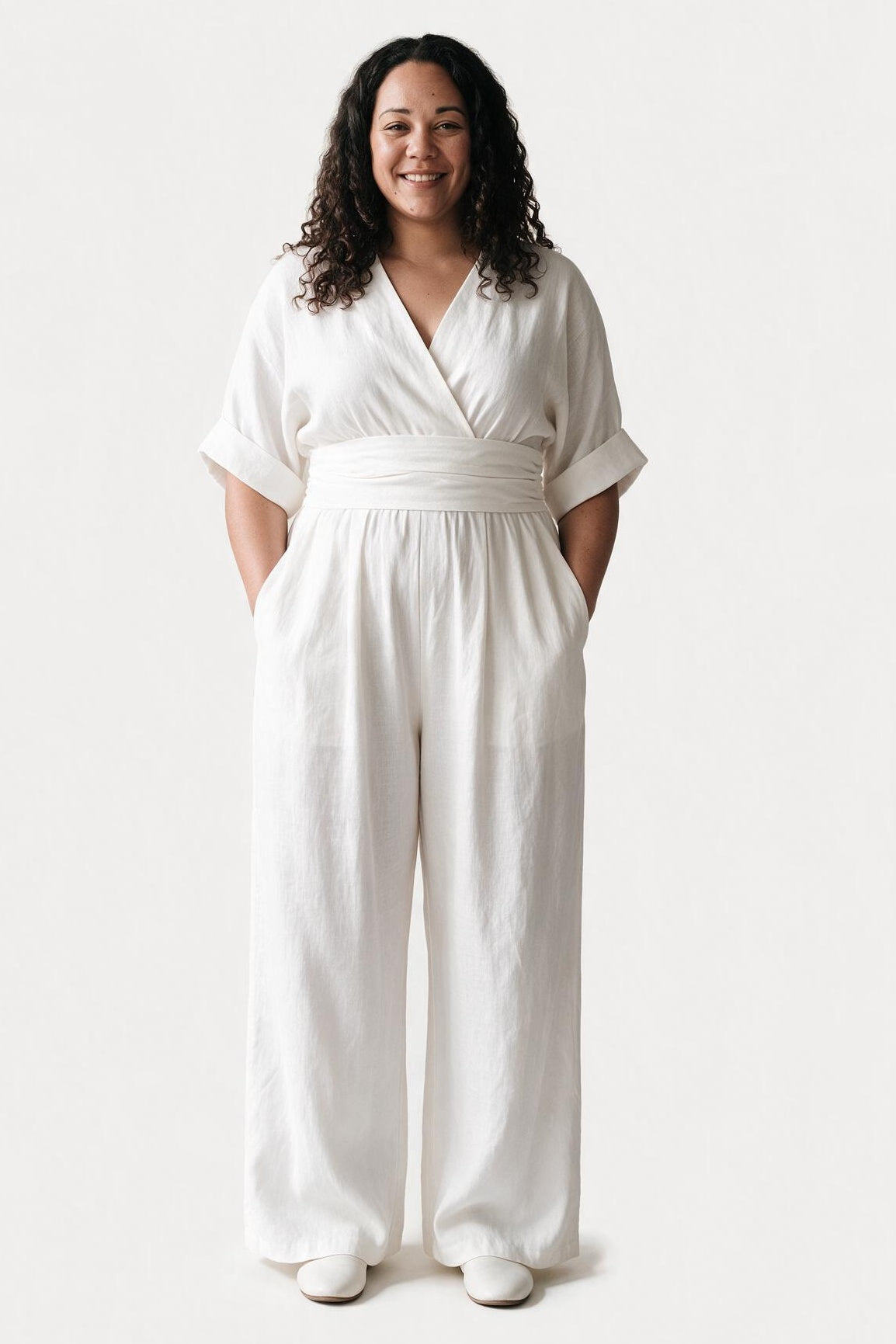 SOLTERI Sophia - Wide Leg Jumpsuit