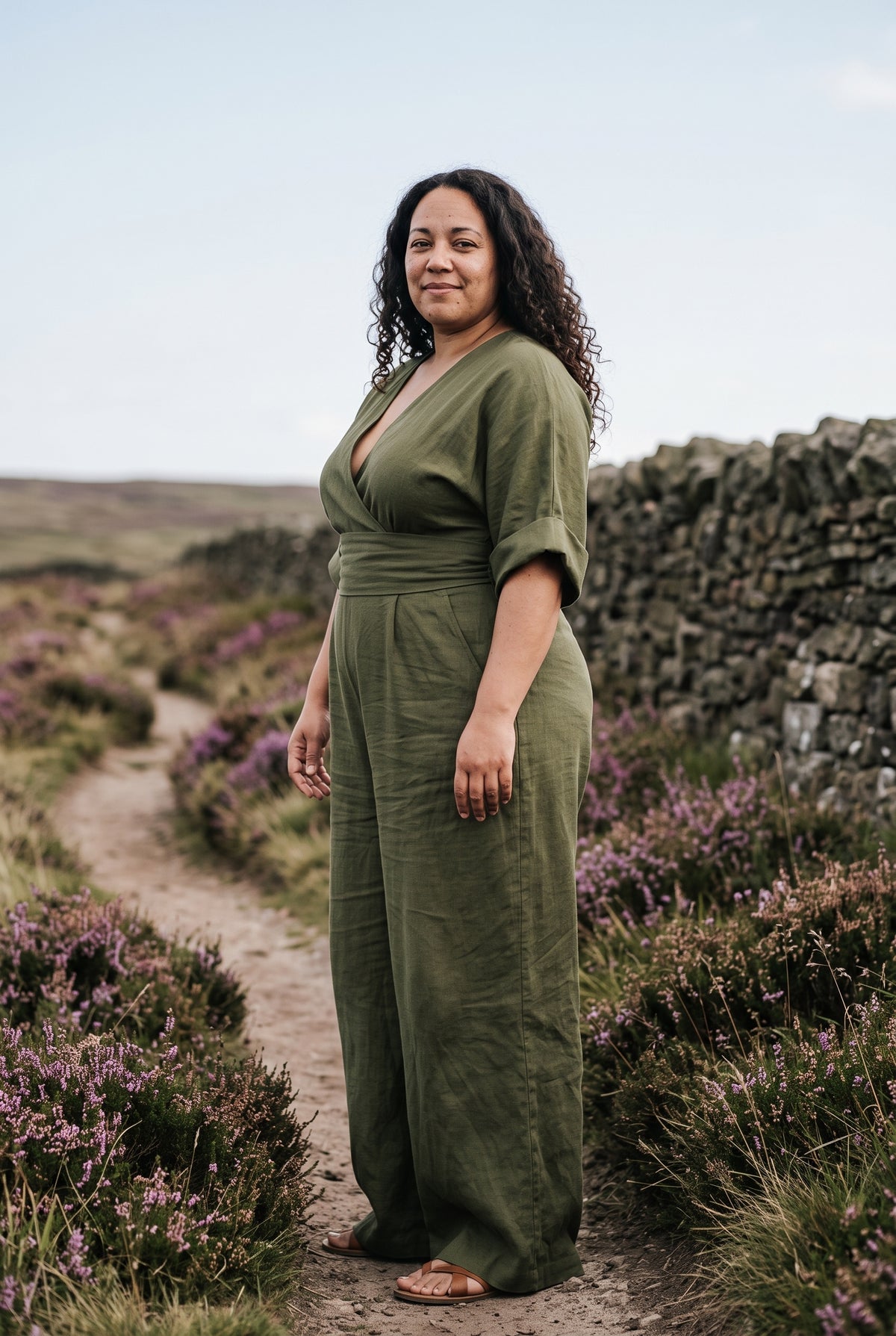 SOLTERI Sophia - Wide Leg Jumpsuit