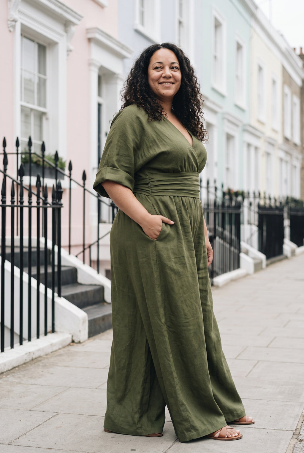 SOLTERI Sophia - Wide Leg Jumpsuit