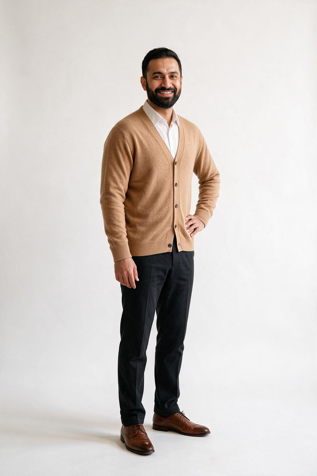 SOLTERI William | Men's Button-Down Cardigan