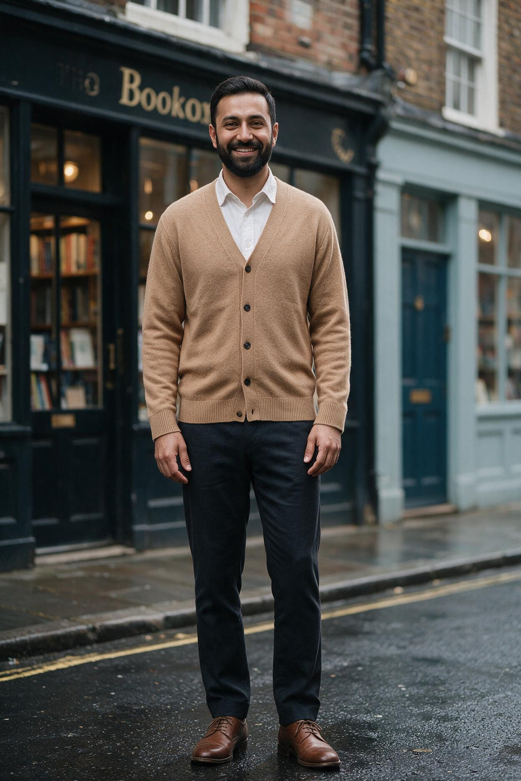 SOLTERI William | Men's Button-Down Cardigan