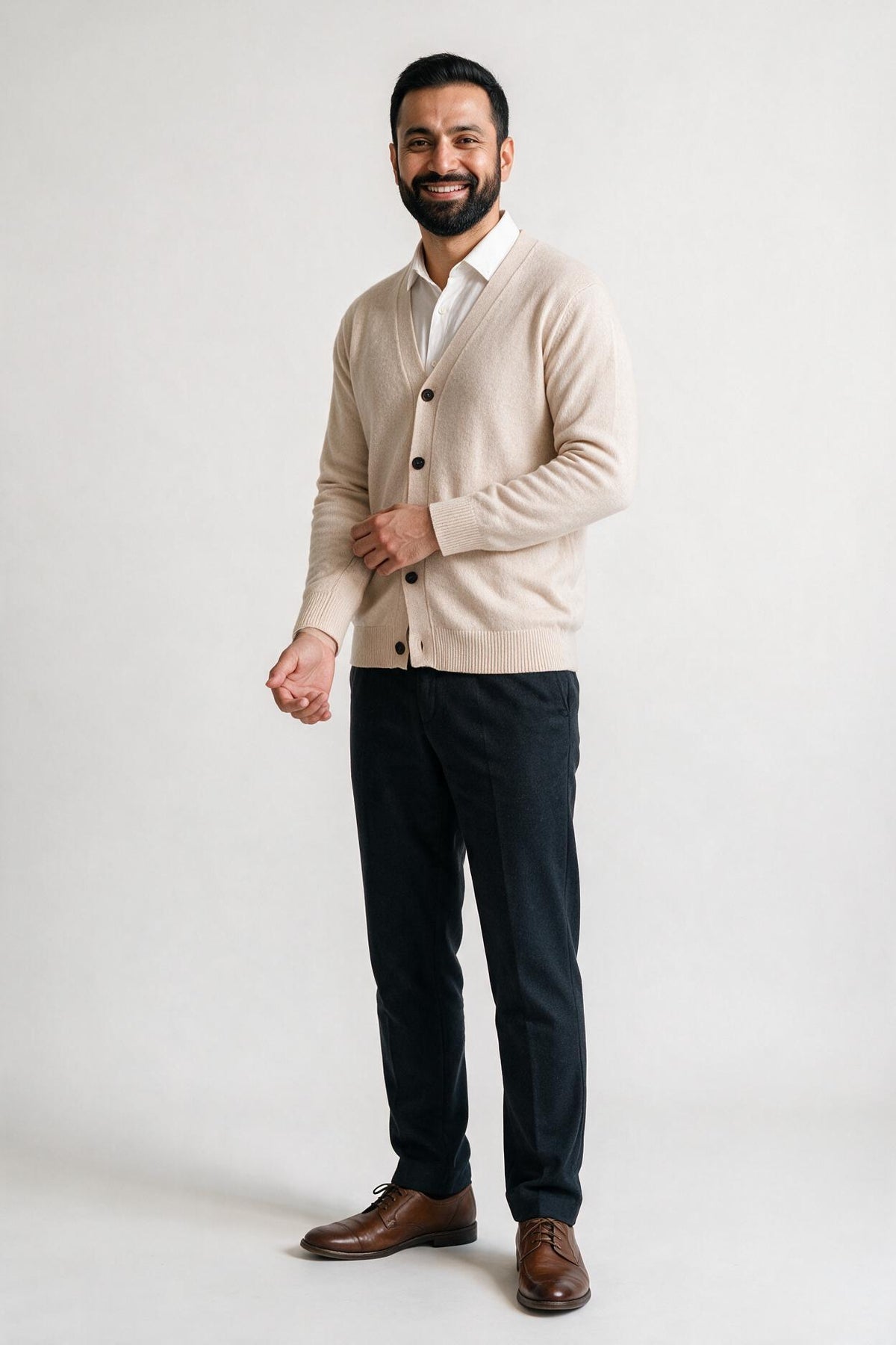 SOLTERI William | Men's Button-Down Cardigan