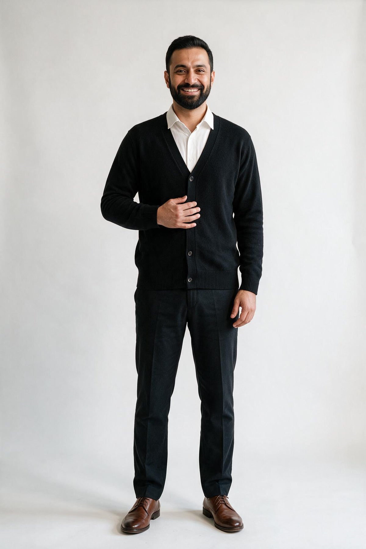 SOLTERI William | Men's Button-Down Cardigan