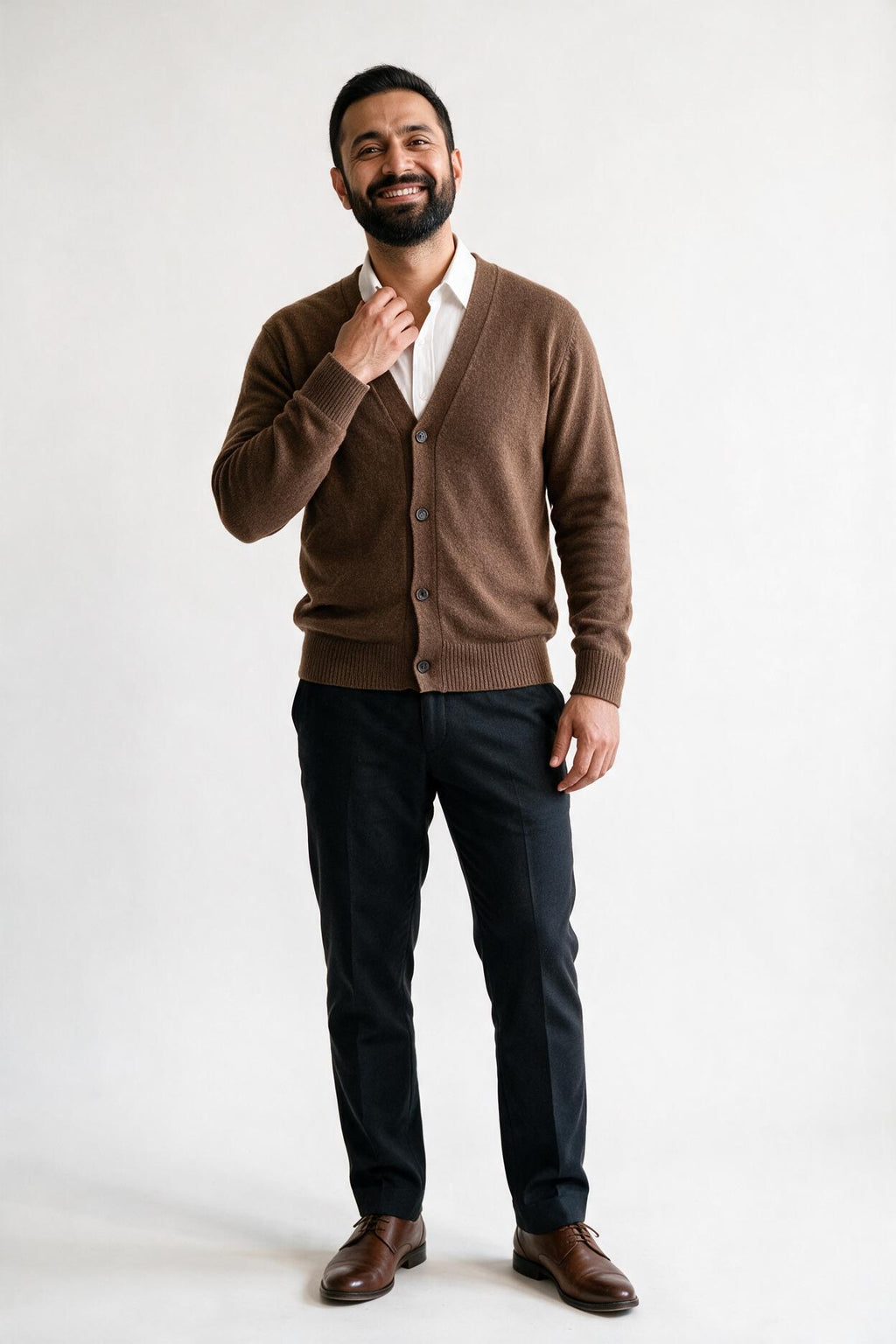 SOLTERI William | Men's Button-Down Cardigan