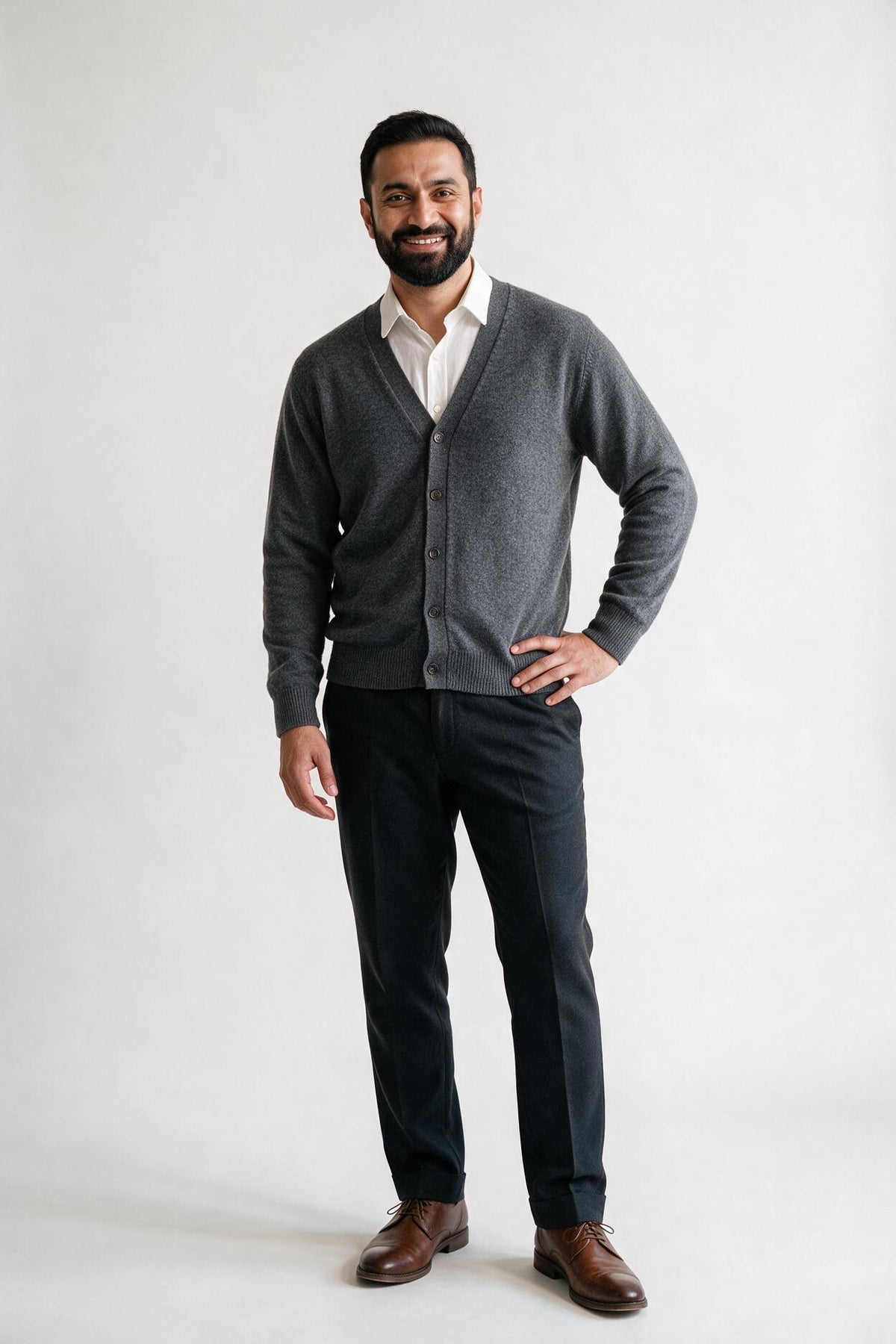 SOLTERI William | Men's Button-Down Cardigan