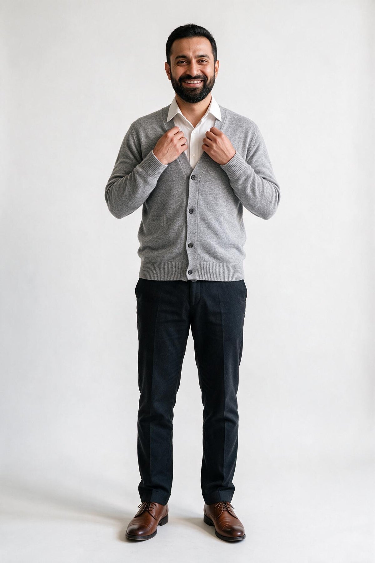 SOLTERI William | Men's Button-Down Cardigan