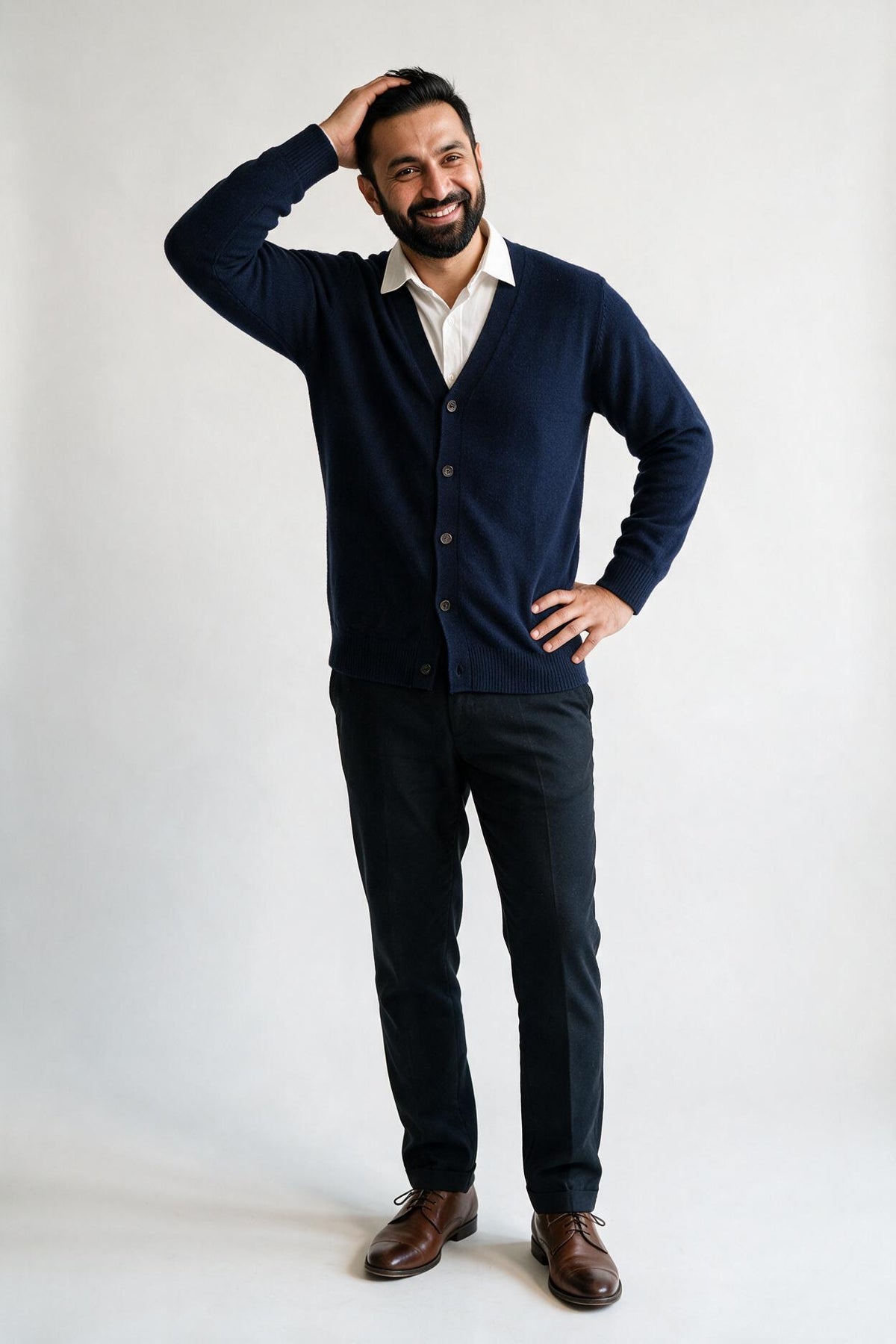 SOLTERI William | Men's Button-Down Cardigan