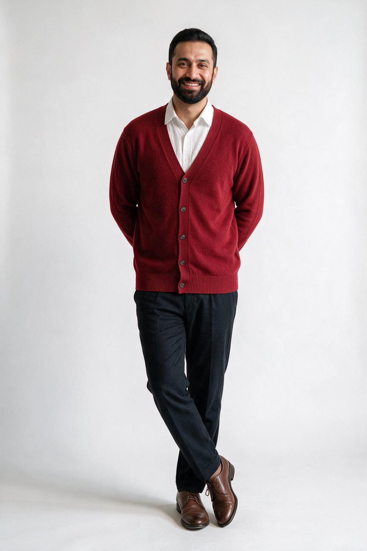 SOLTERI William | Men's Button-Down Cardigan