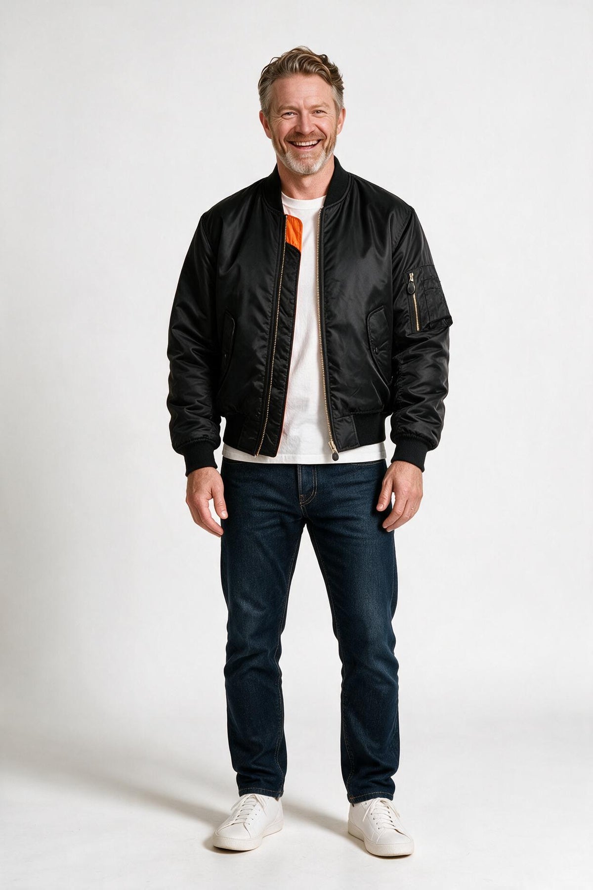 SOLTERI Ellery - All-Season Bomber Jacket - Black