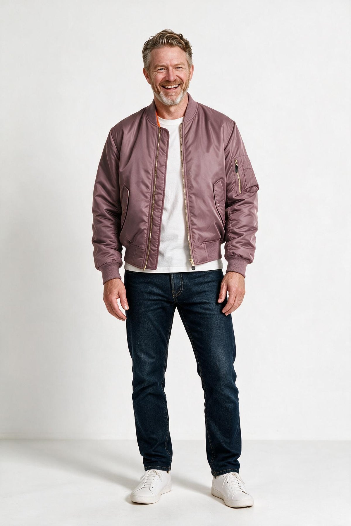 SOLTERI Ellery - All-Season Bomber Jacket - Pink